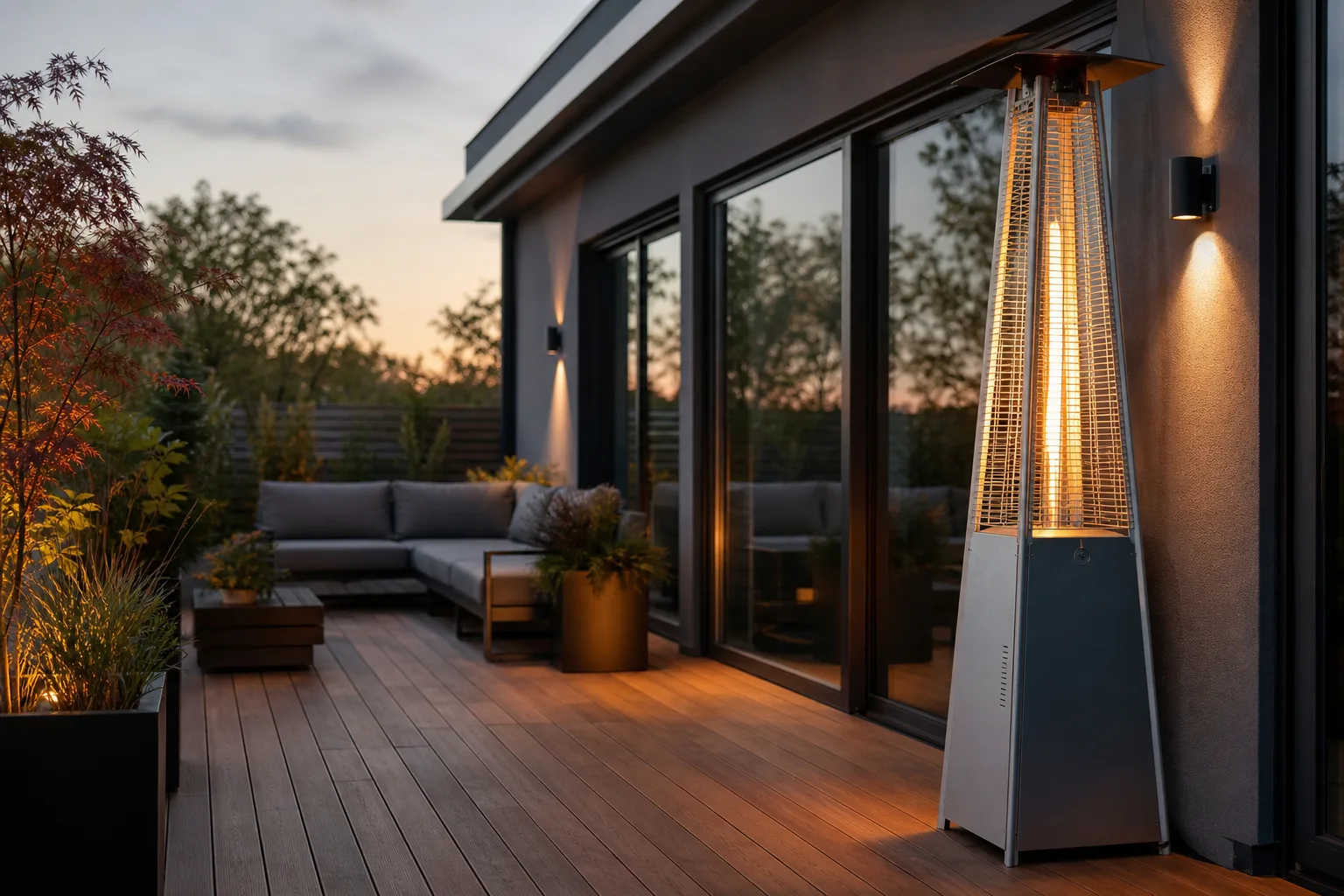 Die schoensten Outdoor-Szenarien mit Heizstrahlern fuer lange Terrassenabende