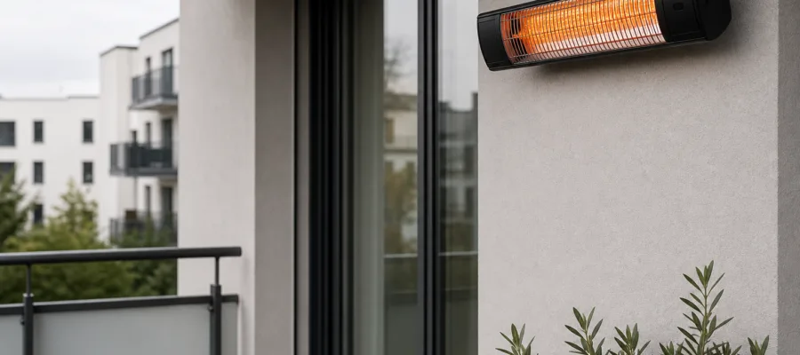 Heizstrahler fuer Balkone: Auswahlkriterien und rechtliche Hinweise