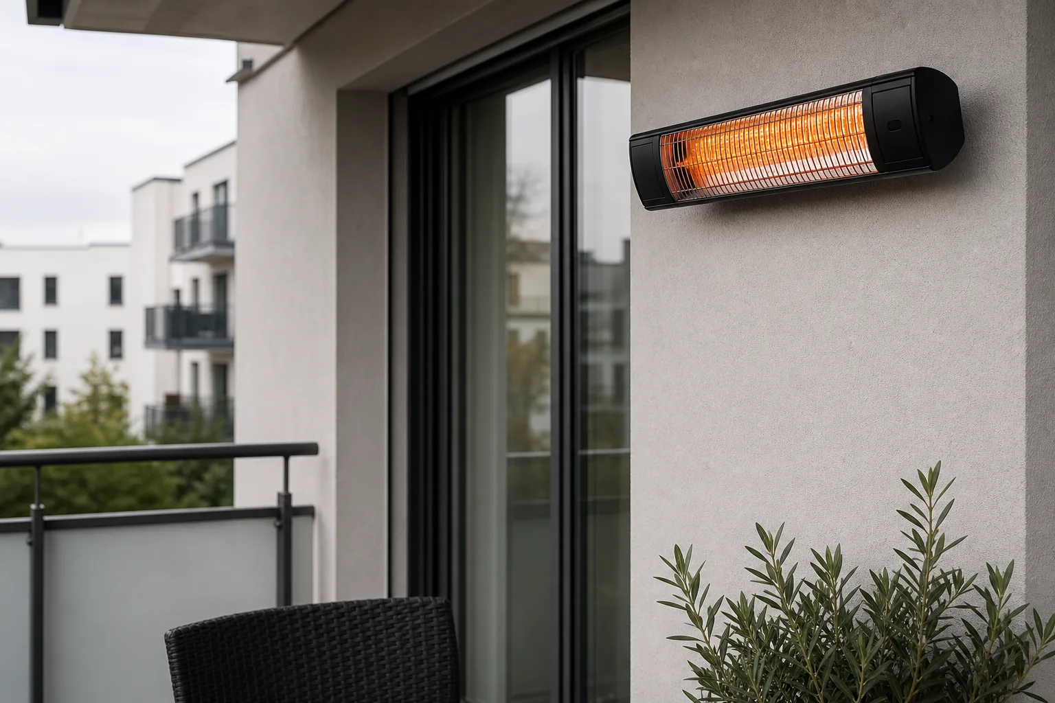 Heizstrahler fuer Balkone: Auswahlkriterien und rechtliche Hinweise