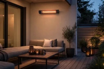 Gemütliche Terrassen: Heizstrahler & Outdoor-Ideen