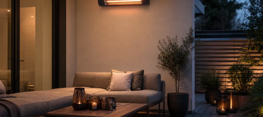 Heizstrahler und Outdoor-Living: Ideen fuer gemuetliche Terrassenabende