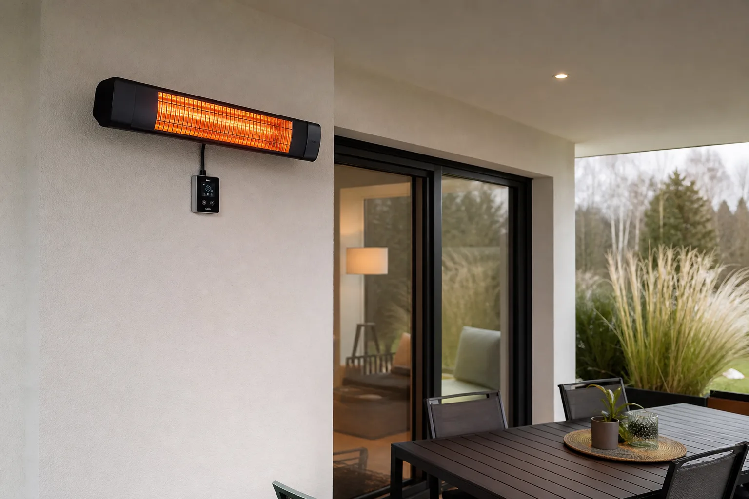 Heizstrahler mit Thermostat und Timer: Energie sparen ohne Komfortverlust