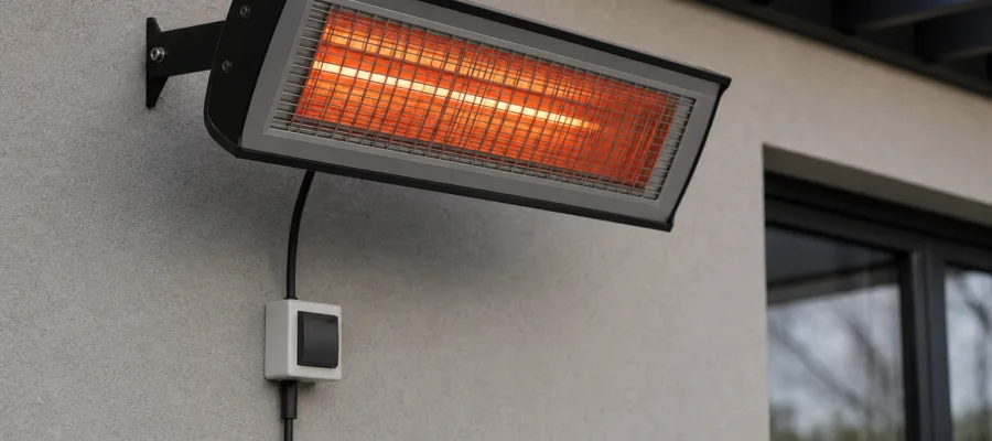 Stromverbrauch und Betriebskosten von elektrischen Heizstrahlern